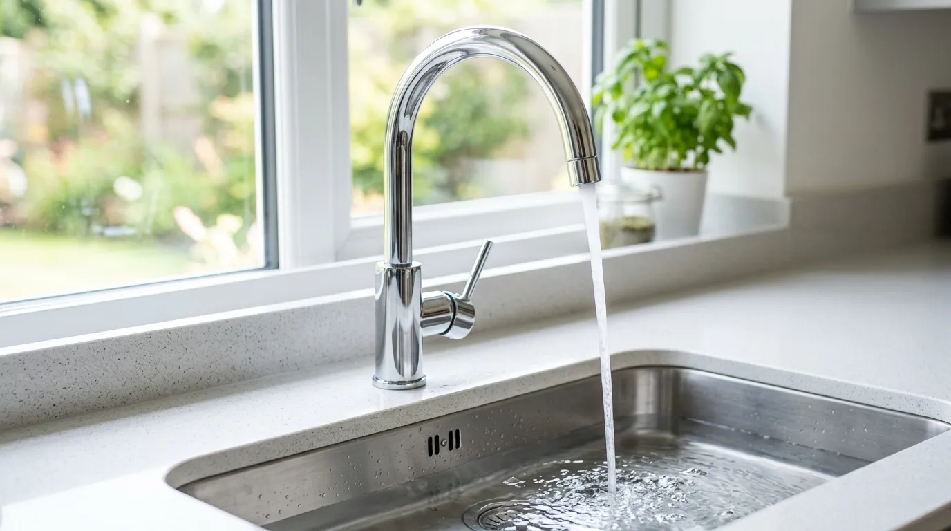 Local Plumbing Master Pros same day plumber fixing a faucet in Ford City, CA